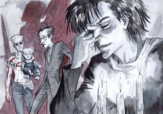 Illustration for article titled Concept art from the Sandman movie that never was